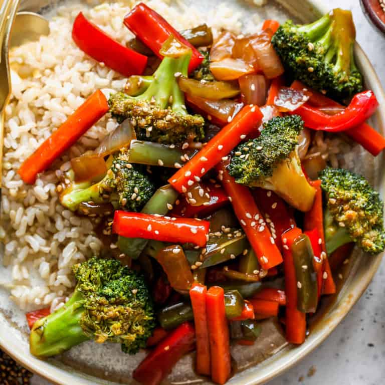 Stir Fry Vegetables - JoyFoodSunshine
