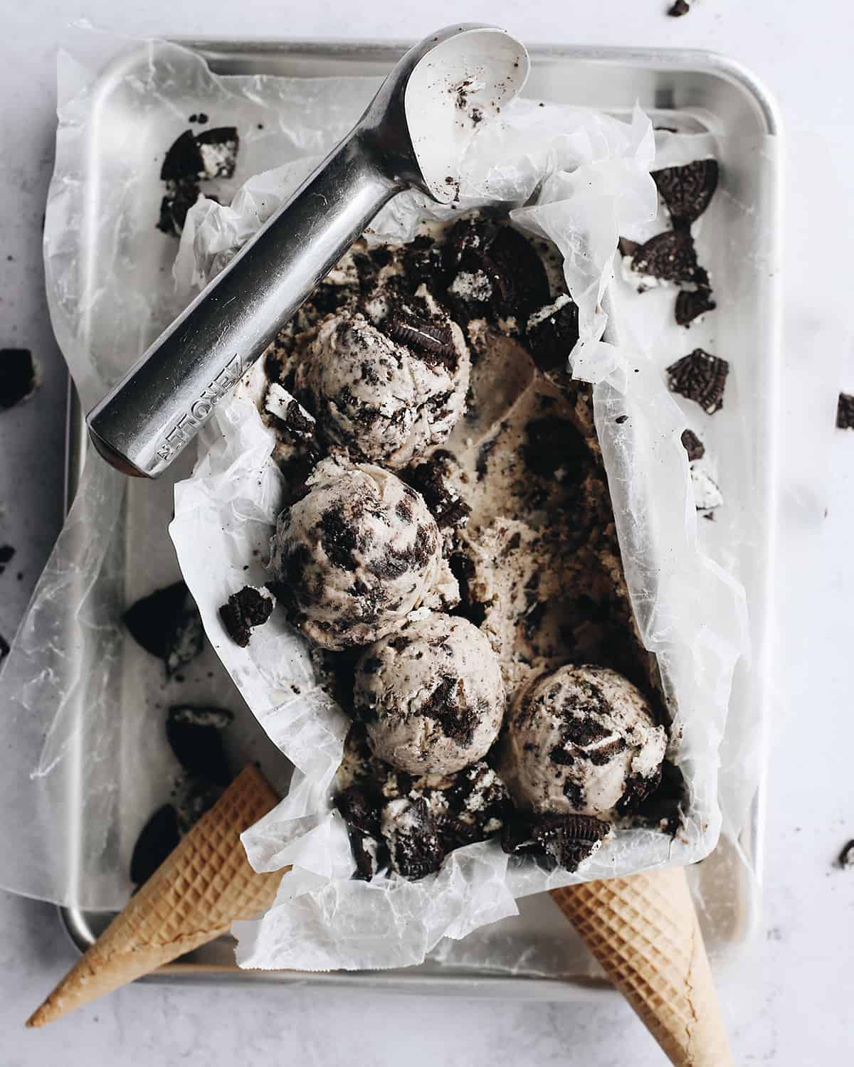 Cookies and Cream Ice Cream Recipe - How to Make Cookies and Cream Ice Cream