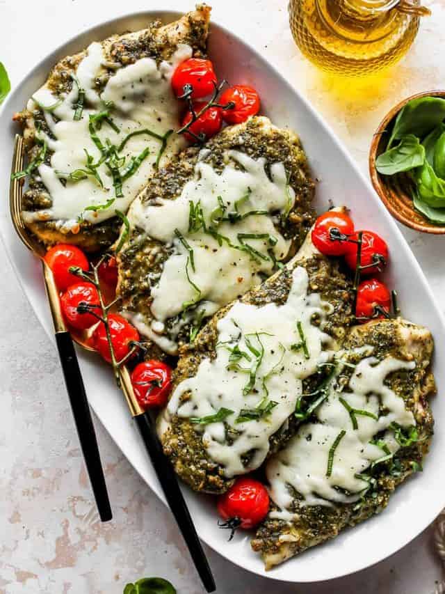 BAKED PESTO CHICKEN STORY JoyFoodSunshine