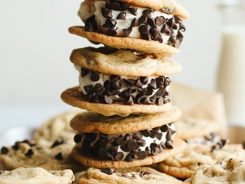 Cookie Ice Cream Sandwiches (Like A Chipwich!) - Sally's Baking