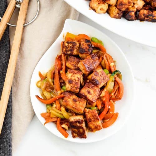 Crispy Hoisin Tofu Joyfoodsunshine