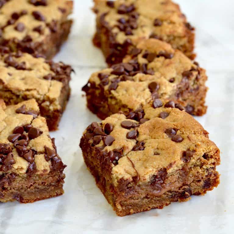 Vegan & Paleo Blondies - JoyFoodSunshine