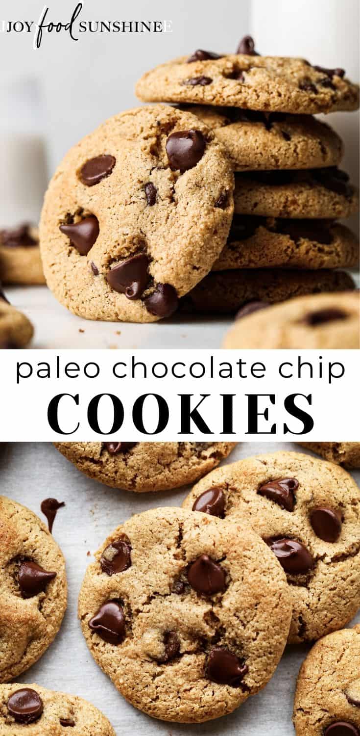 Paleo Chocolate Chip Cookies - JoyFoodSunshine