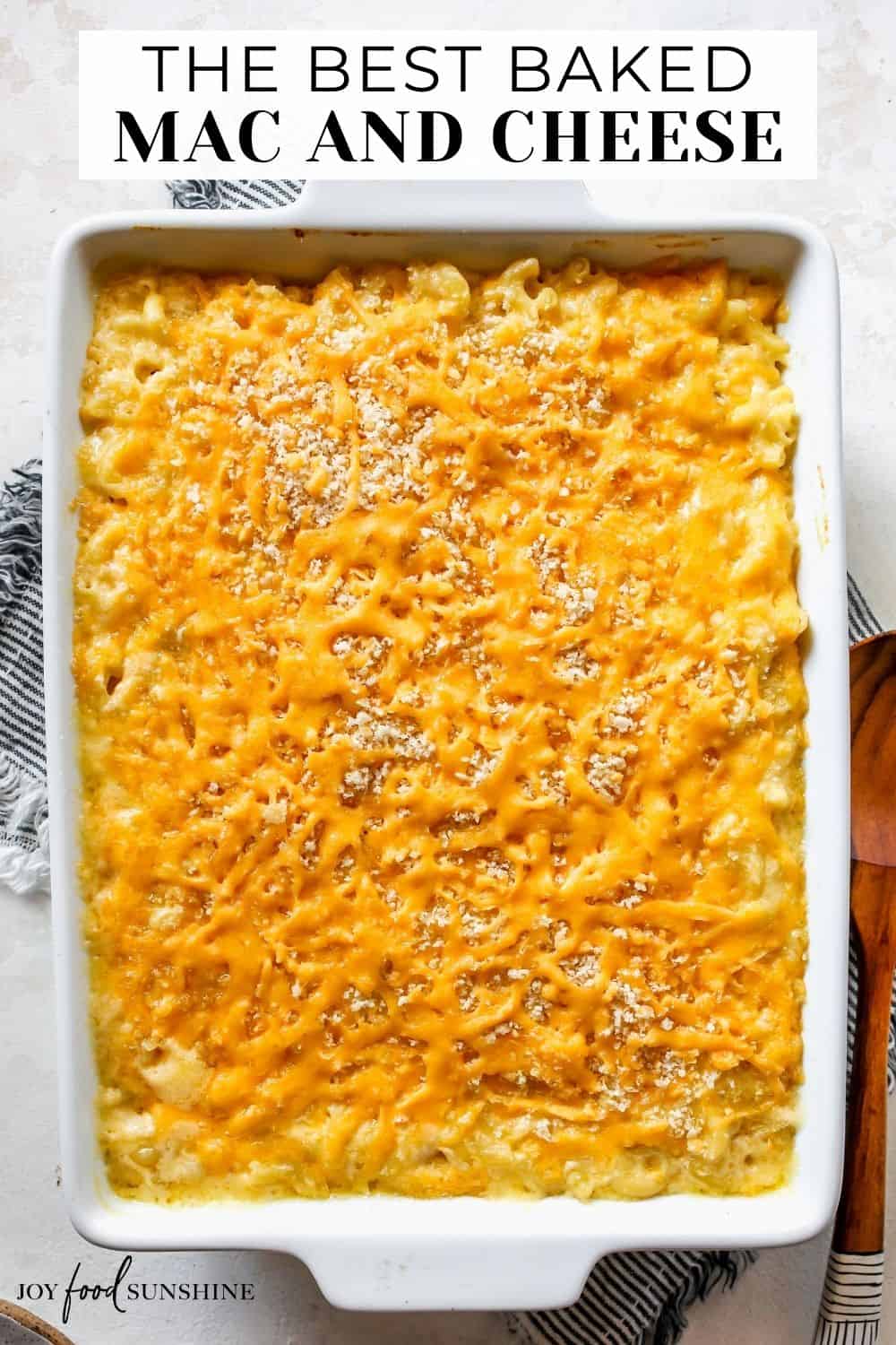 Baked Mac And Cheese - Joyfoodsunshine