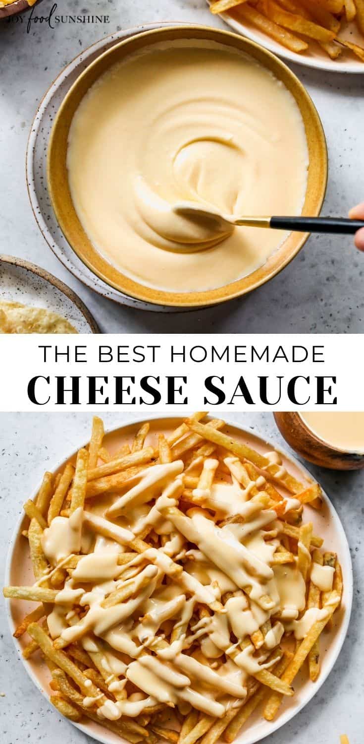 Best Homemade Cheese Sauce JoyFoodSunshine