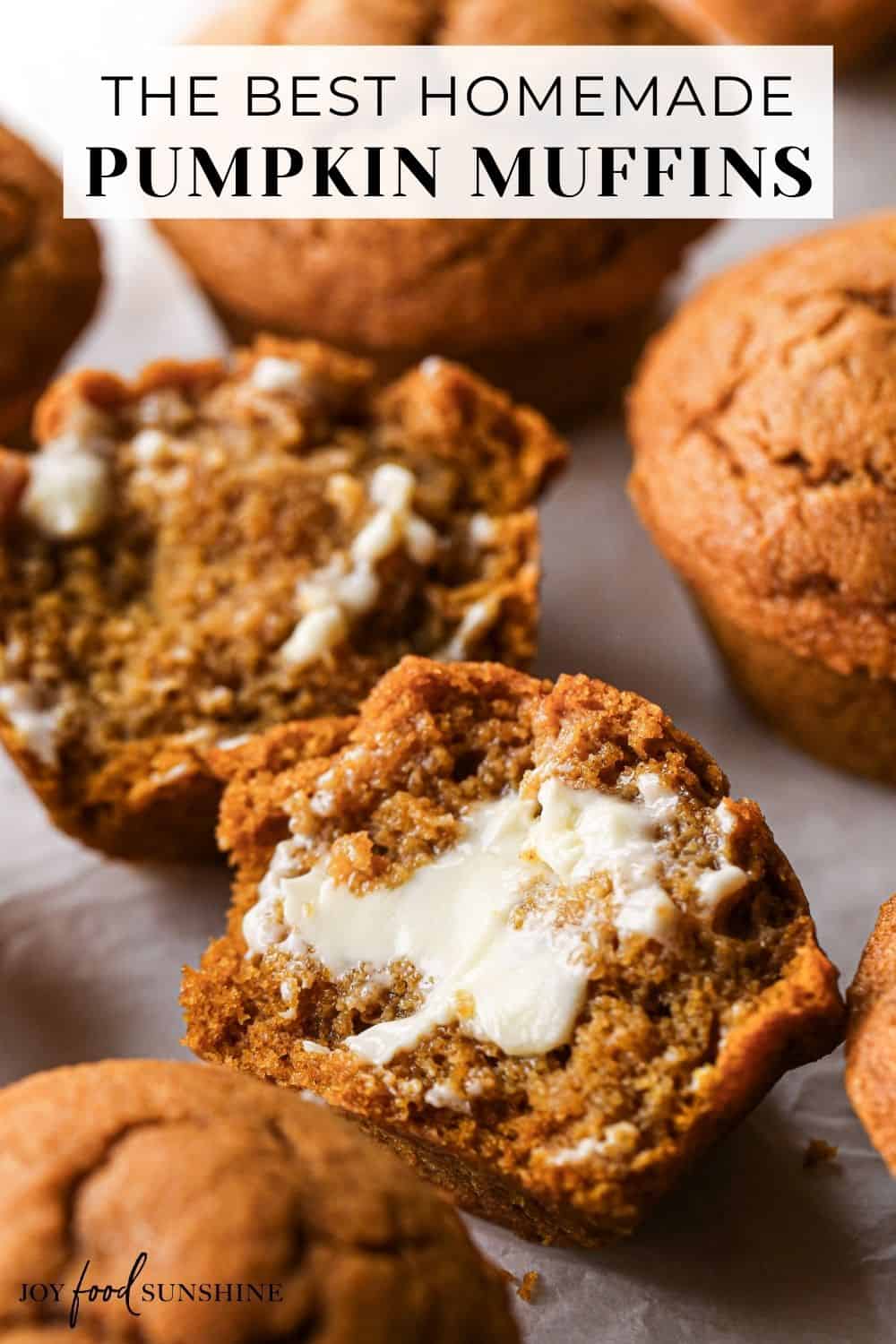 Pumpkin Muffins JoyFoodSunshine   Pumpkin Muffins Pinterest Short 6 