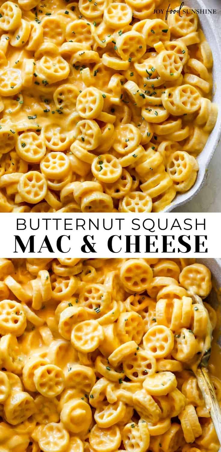 Butternut Squash Mac and Cheese - JoyFoodSunshine