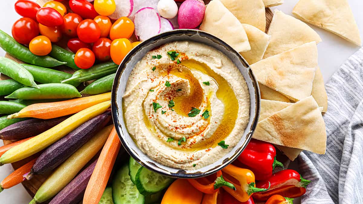 Homemade Hummus - JoyFoodSunshine