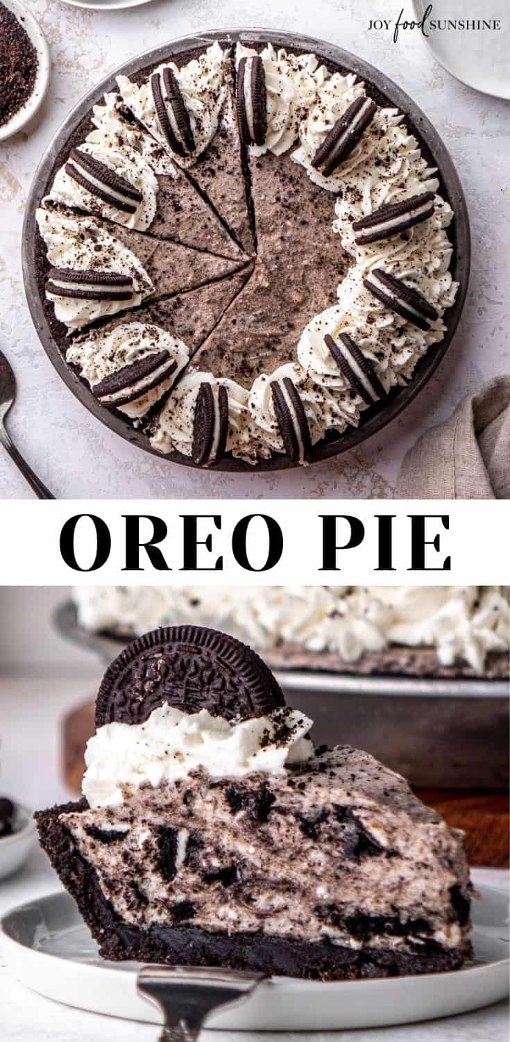 Best Oreo Pie Recipe - JoyFoodSunshine
