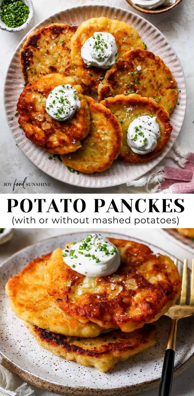 Potato Pancakes - JoyFoodSunshine
