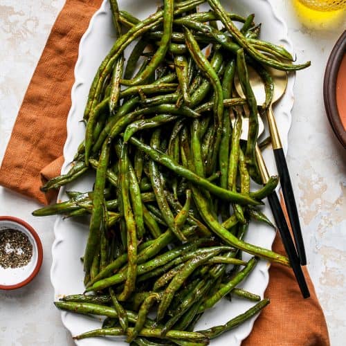 Oven Roasted Green Beans - JoyFoodSunshine