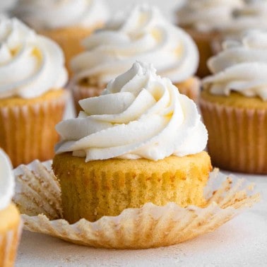 Best Vanilla Cupcakes Recipe - JoyFoodSunshine