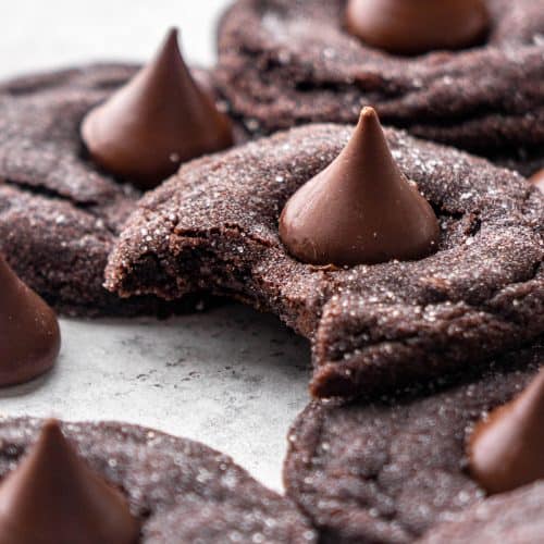 Chocolate Kiss Cookies - JoyFoodSunshine
