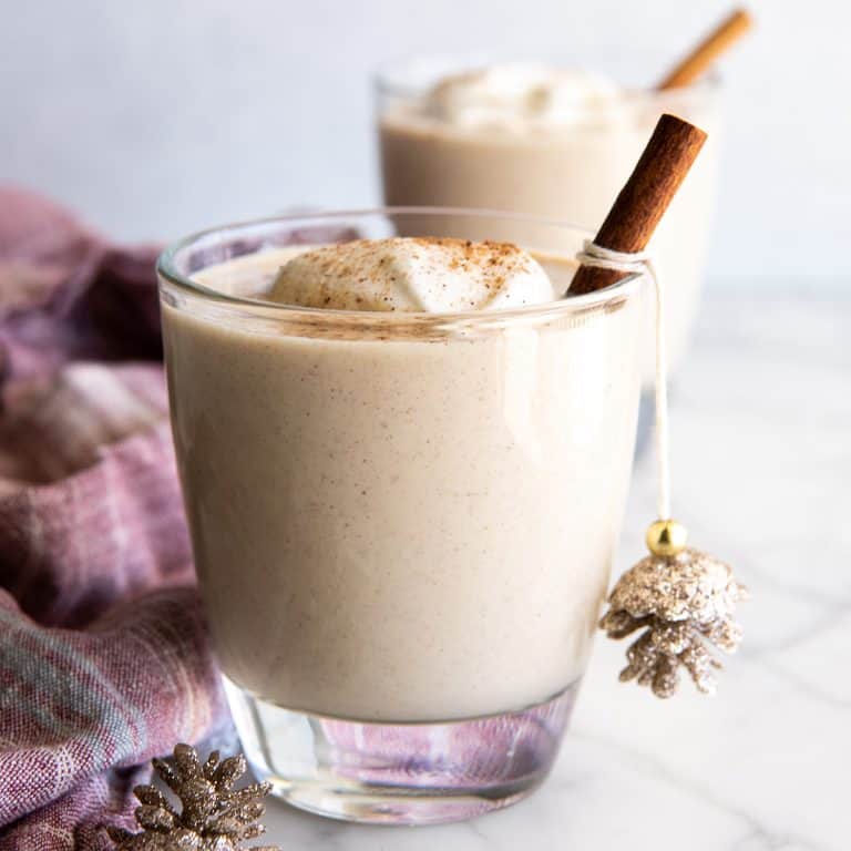 Homemade Eggnog Recipe JoyFoodSunshine
