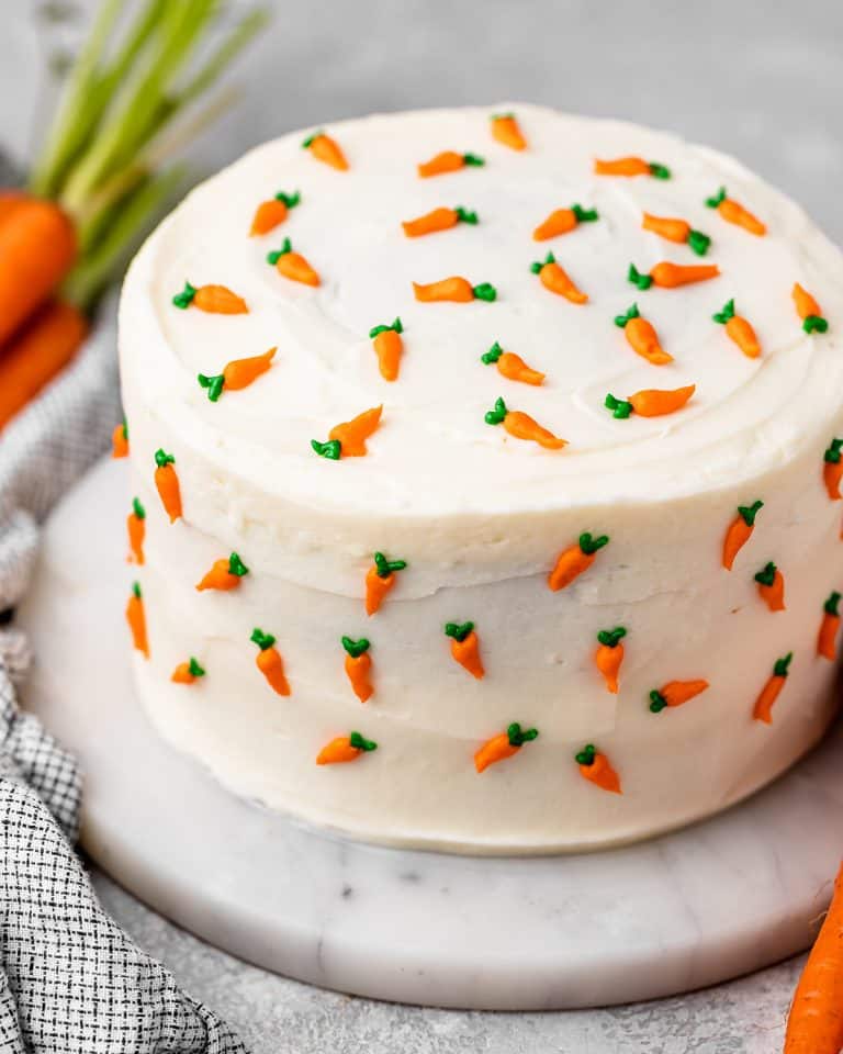 Best Carrot Cake Recipe - JoyFoodSunshine