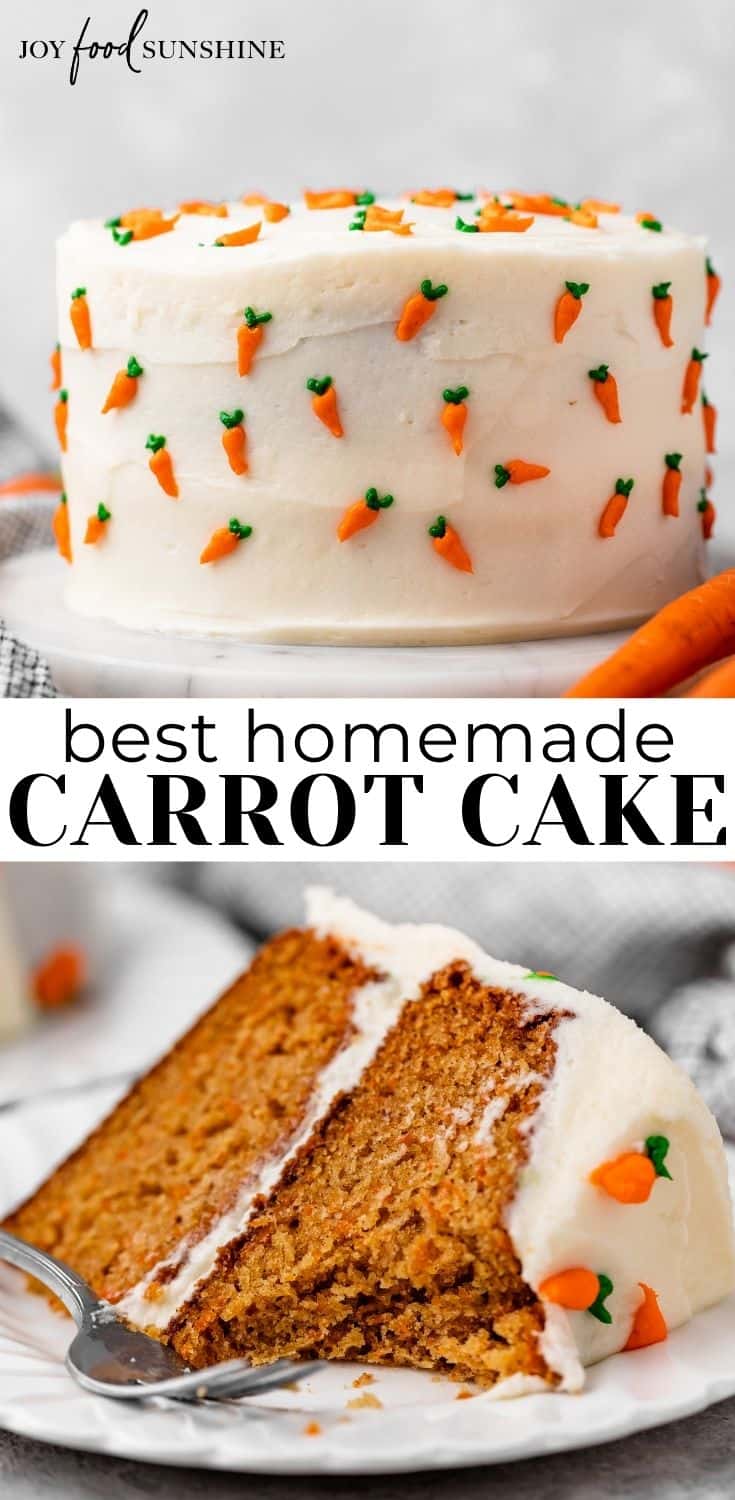 Best Carrot Cake Recipe Joyfoodsunshine 1494