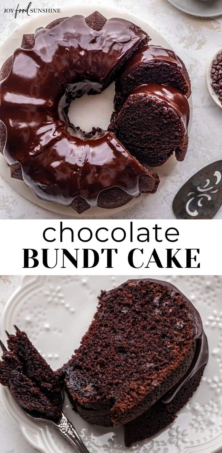 Chocolate Bundt Cake - JoyFoodSunshine