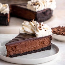 Chocolate Cheesecake - JoyFoodSunshine