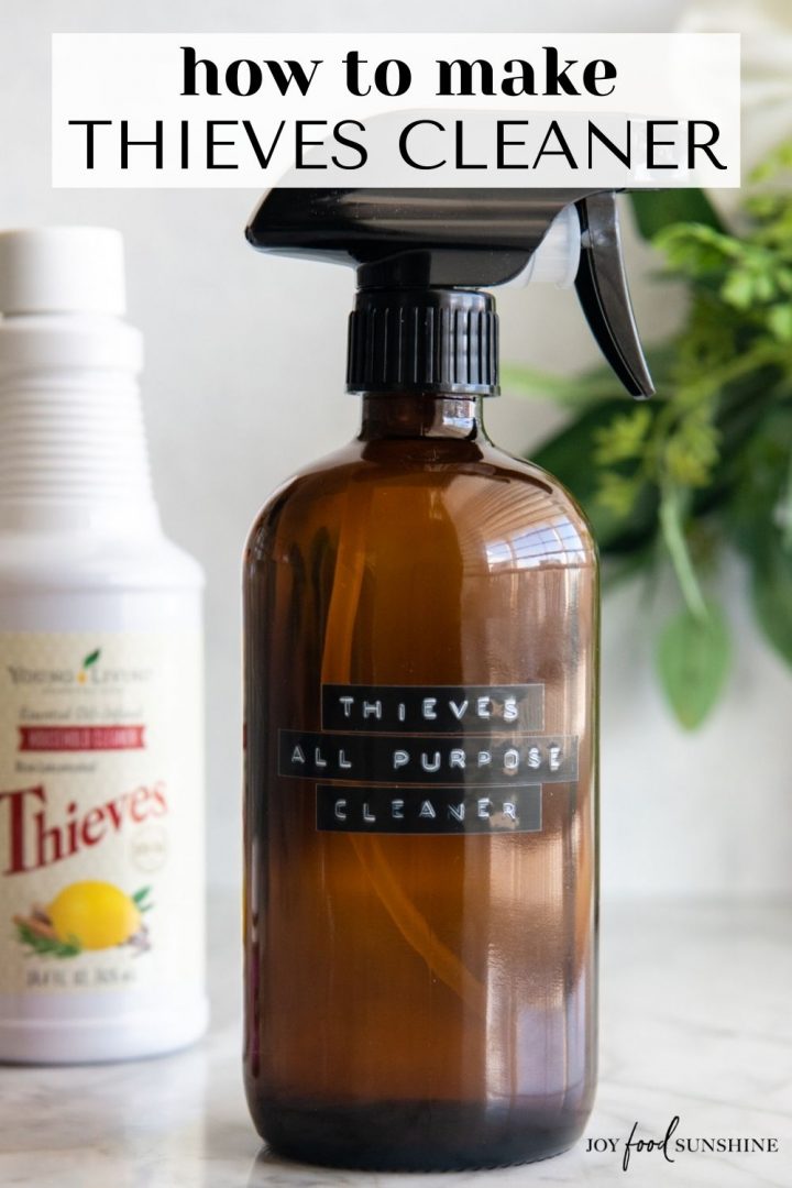 Thieves Cleaner (Non-Toxic Household Cleaner) - JoyFoodSunshine