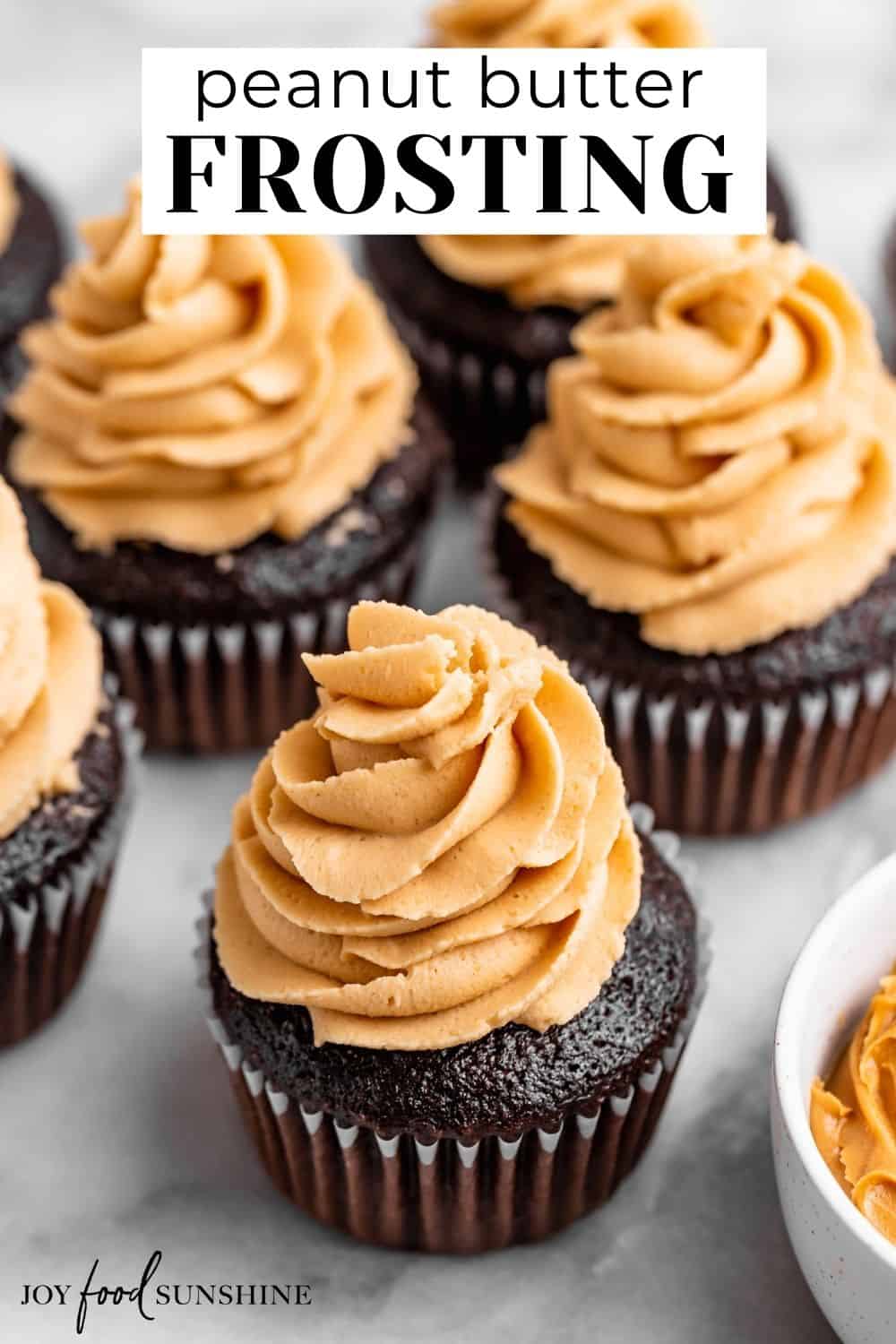 Peanut Butter Frosting JoyFoodSunshine   Peanut Butter Frosting Pinterest Short 