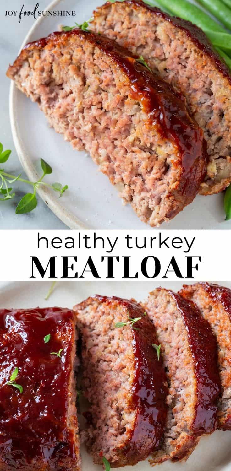 Healthy Turkey Meatloaf - JoyFoodSunshine