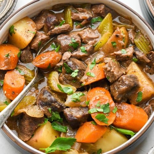 Slow Cooker Beef Stew - JoyFoodSunshine