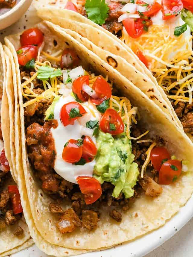 GROUND BEEF TACOS STORY - JoyFoodSunshine