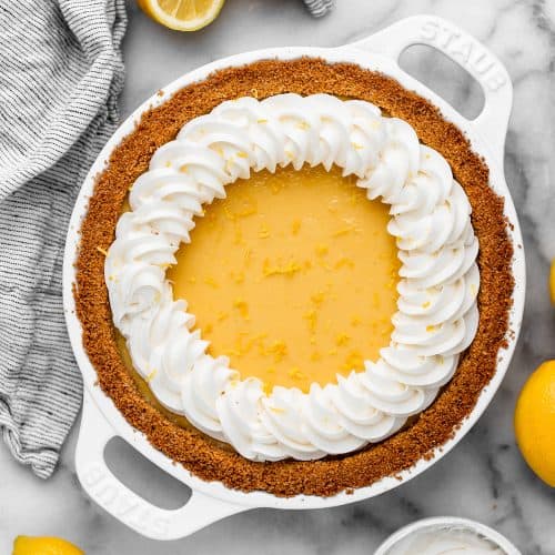 Lemon Pie - JoyFoodSunshine