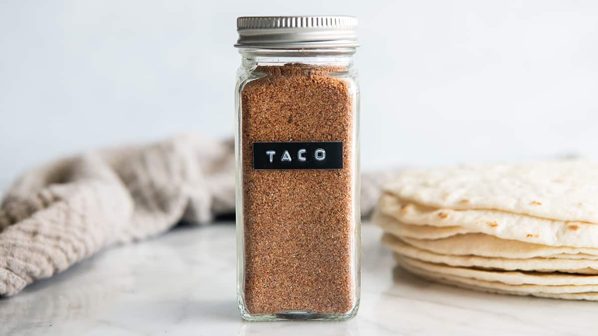 6-Ingredient Homemade Taco Seasoning (no salt added)