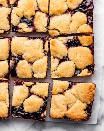 Raspberry Crumb Bars - JoyFoodSunshine