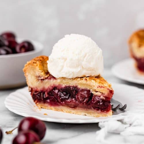 Homemade Cherry Pie - JoyFoodSunshine