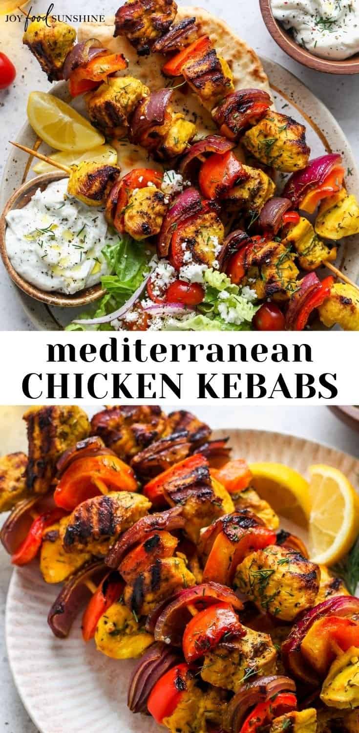 Chicken Kebab Recipe & Marinade - JoyFoodSunshine