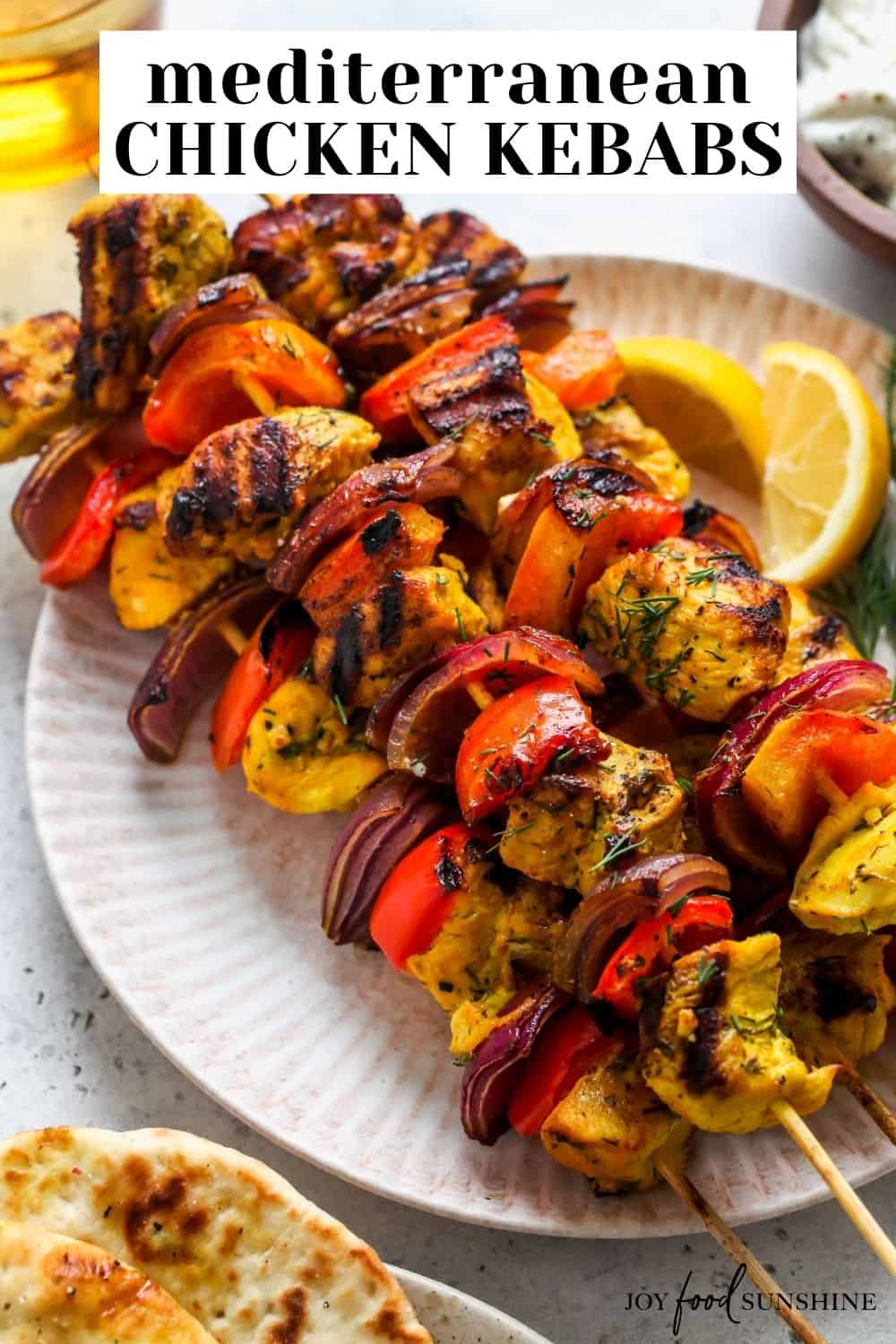 Chicken Kebab Recipe Marinade JoyFoodSunshine   Chicken Kebabs Pinterest Short 1 