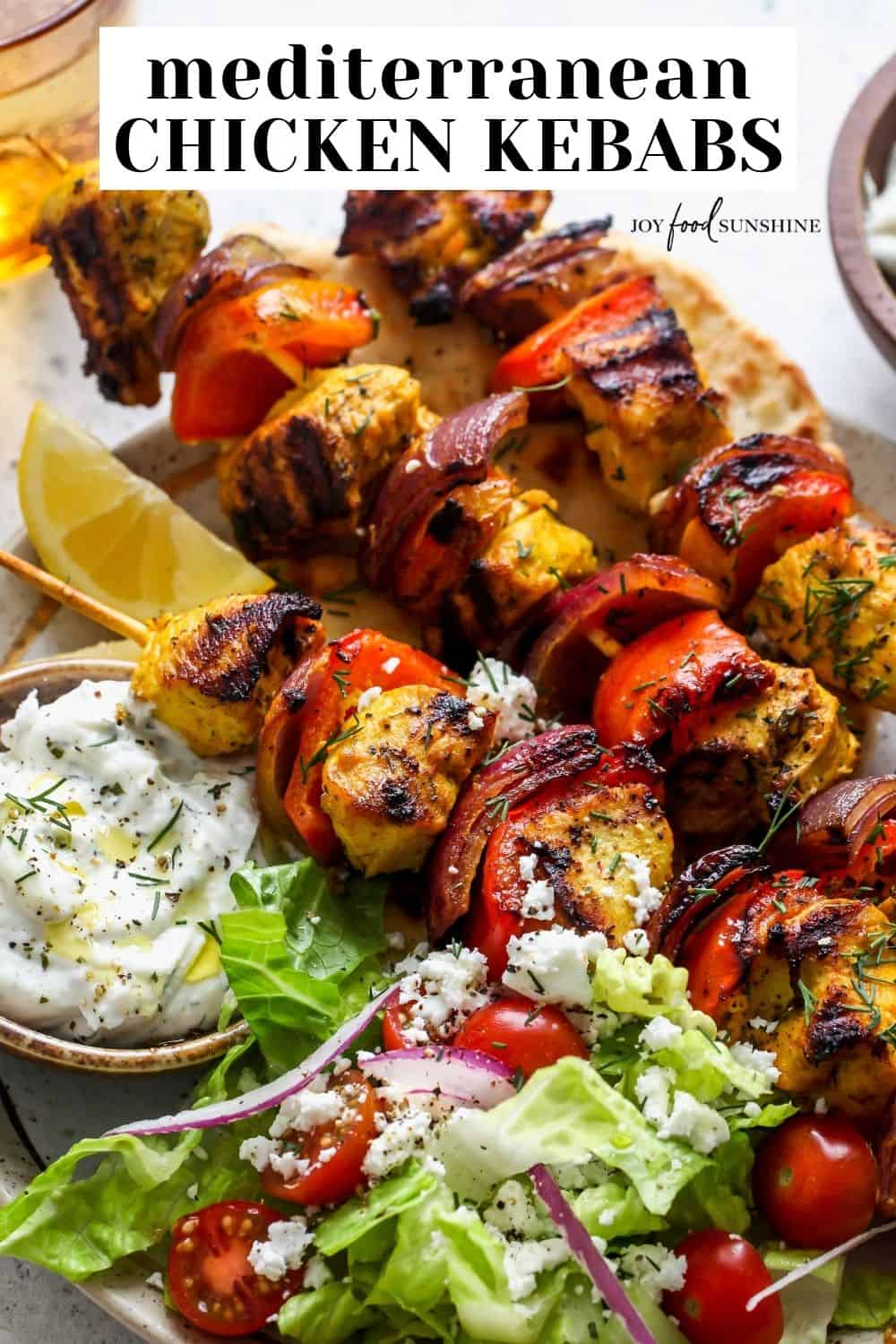 Chicken Kebab Recipe & Marinade - JoyFoodSunshine