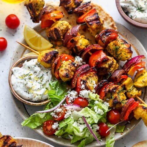 Chicken Kebab Recipe Marinade JoyFoodSunshine   Chicken Kebabs Recipe 3 500x500 