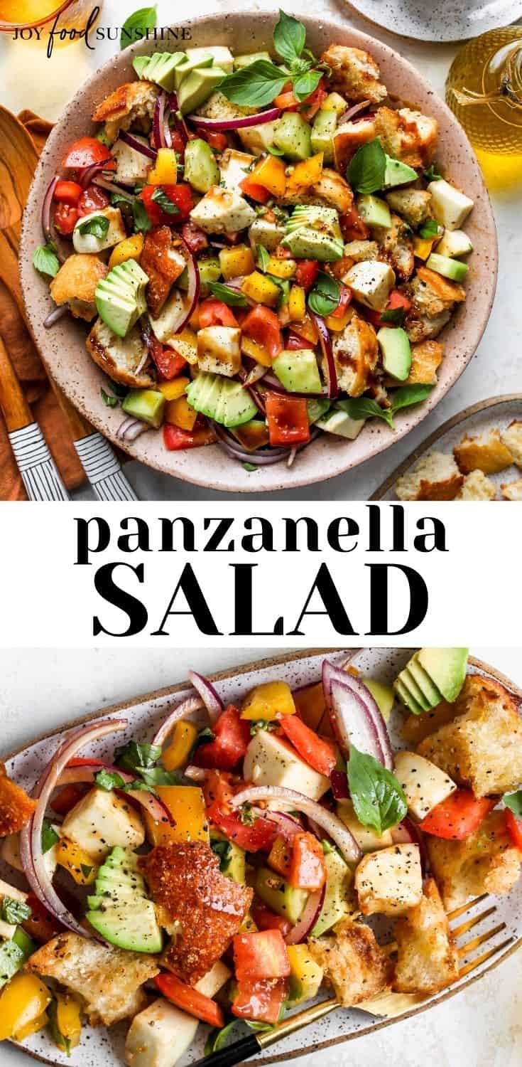 Panzanella Salad Recipe - JoyFoodSunshine