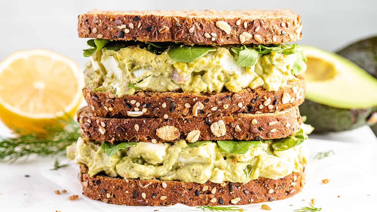 Egg Salad Recipe (Egg Salad Sandwiches) - JoyFoodSunshine