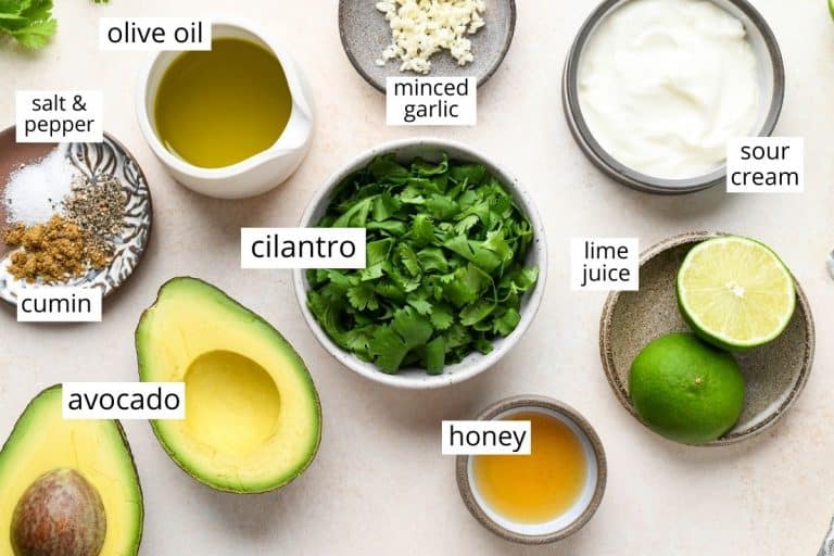 Cilantro Lime Avocado Dressing - JoyFoodSunshine