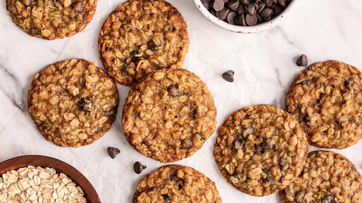 Zucchini Cookies - JoyFoodSunshine