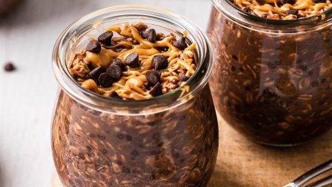 Healthy Chocolate Overnight Oats - JoyFoodSunshine