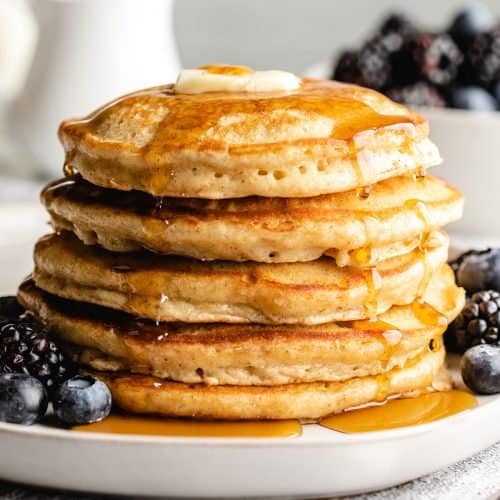 Pancake Recipe (Homemade from Scratch) - JoyFoodSunshine