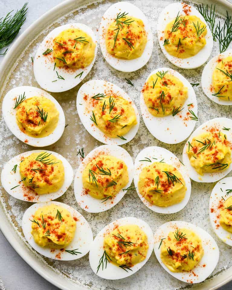 Best Deviled Eggs Recipe - JoyFoodSunshine