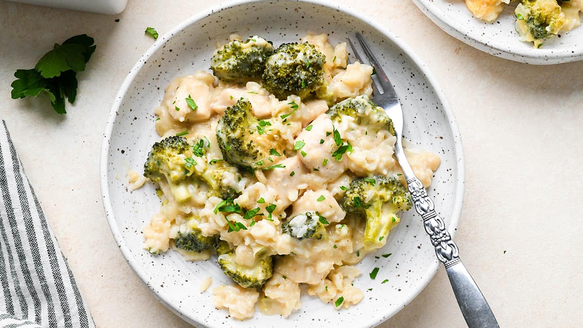 Broccoli Chicken and Rice Casserole | Joy Food Sunshine