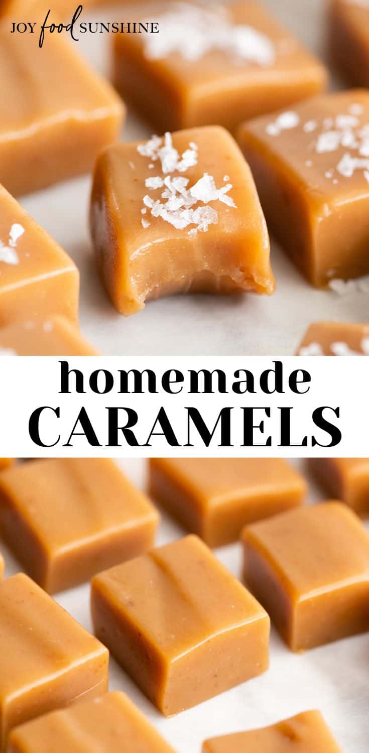 Homemade Caramel Recipe - JoyFoodSunshine