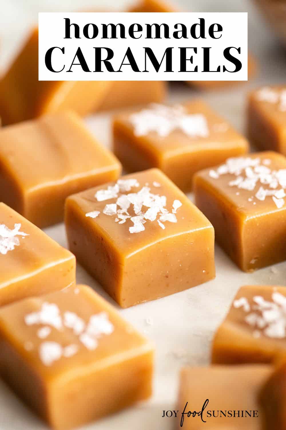 Homemade Caramel Recipe JoyFoodSunshine