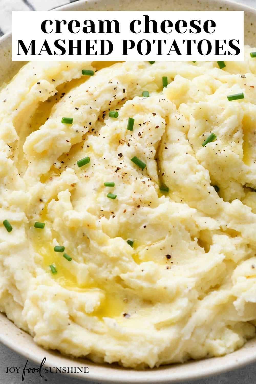 Cream Cheese Mashed Potatoes - JoyFoodSunshine