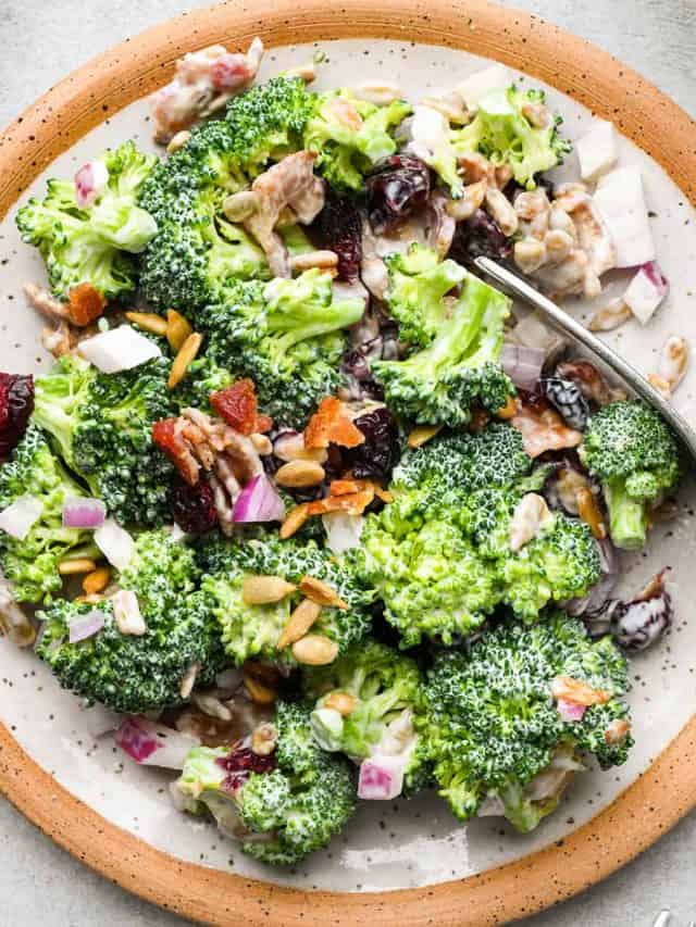 AMAZING BROCCOLI SALAD STORY - JoyFoodSunshine