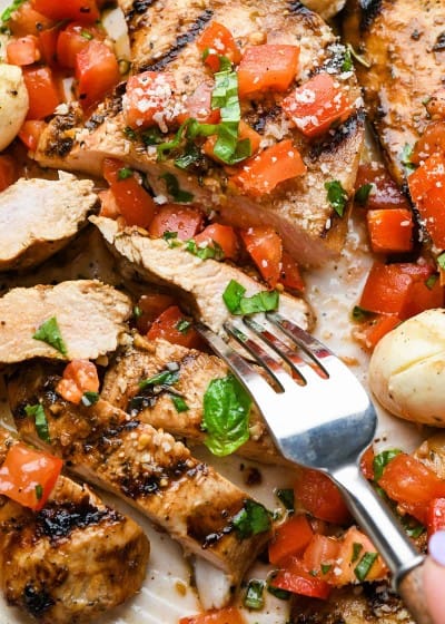 Bruschetta Chicken - JoyFoodSunshine