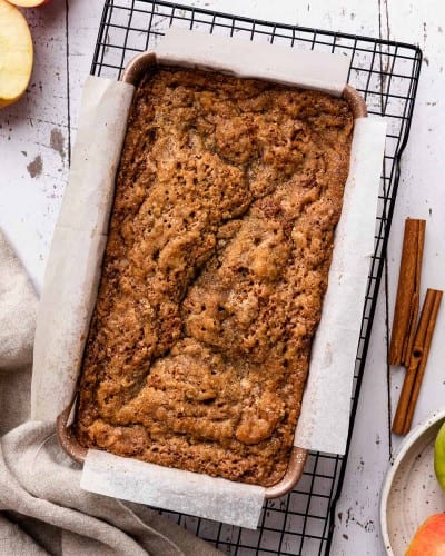 Cinnamon Apple Bread - JoyFoodSunshine