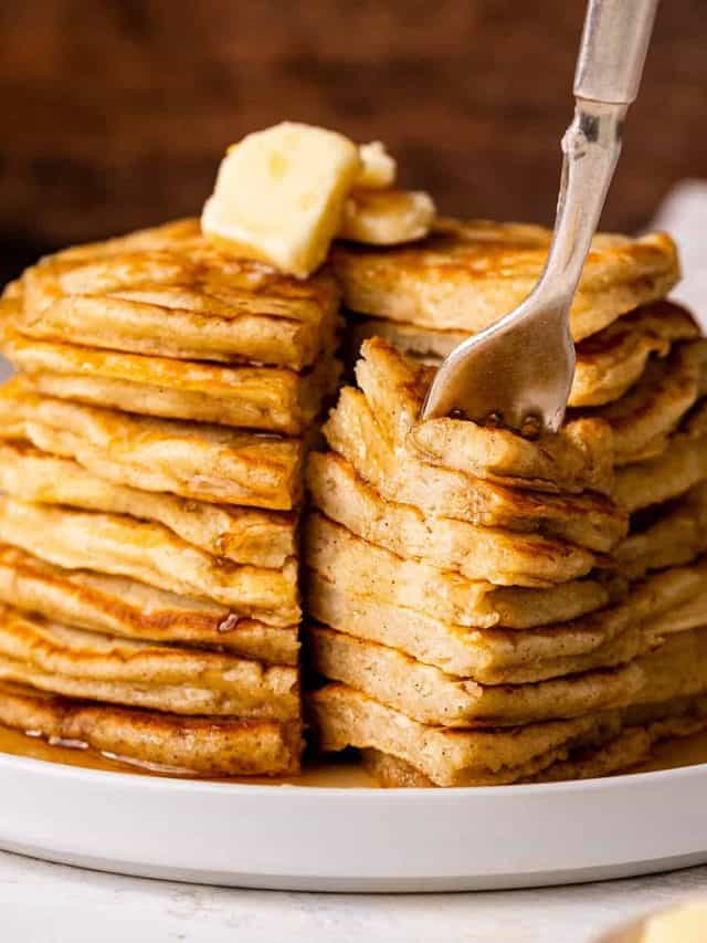 EASY BUTTERMILK PANCAKES STORY